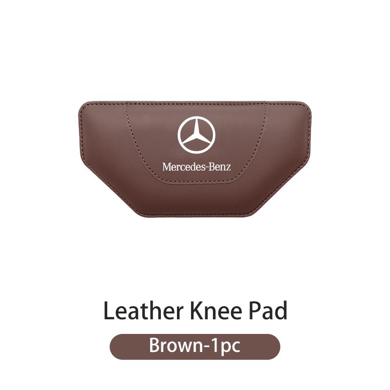 FFYE5 Car Armrest Elbow Pad Leather Leg Knee Cushions Accessories For Mercedes Benz AMG A C E S G Class W201 W210 W108 W204 W205 W203
