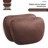Compatible with Mercedes-Benz S-Class Maybach Headrest, Driver's Seat Backrest, and Neck Pillow; Imitation Aviation Seat Neck Pillow.