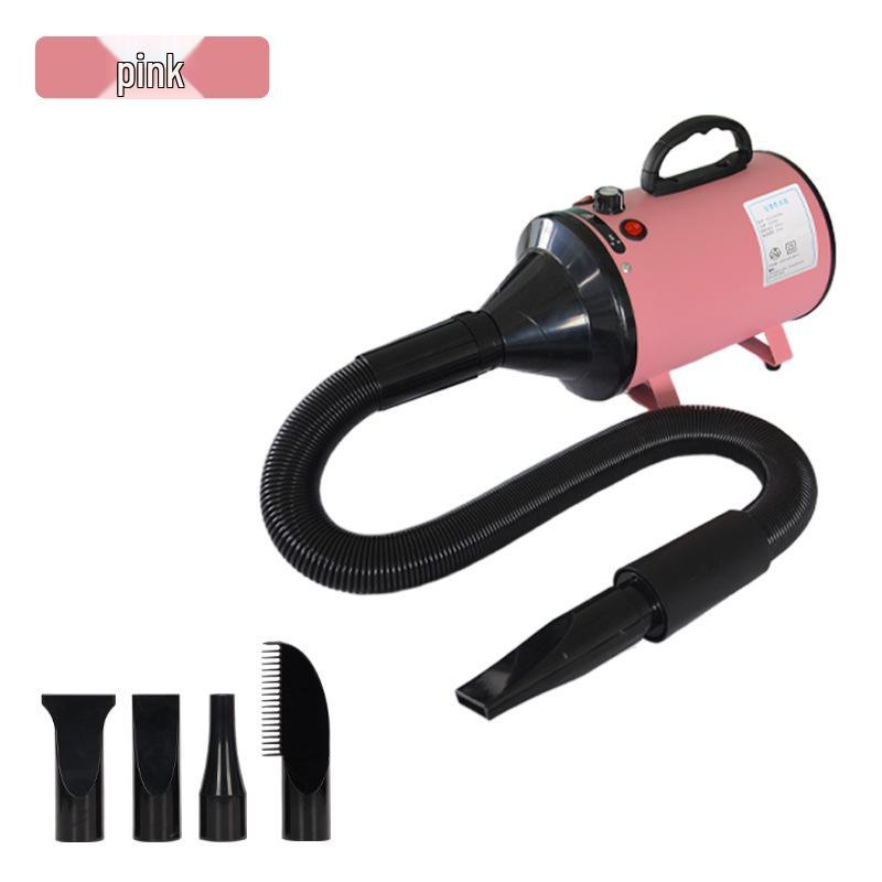 Adjustable Speed Pet Dryer with Nozzle: Dog Beauty Blower & Pull Dryer