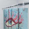Eye Pattern Shower Curtain Artistic Gothic Decor Washable Bathroom Set Modern Abstract Home Textile Wall Hanging