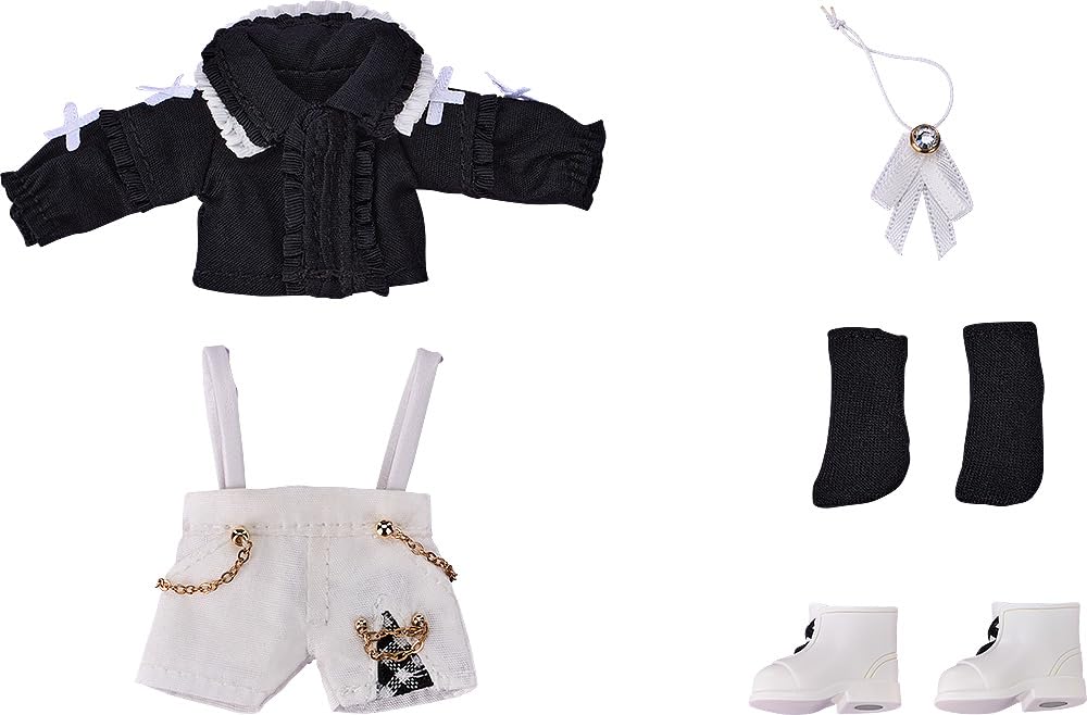 

Nendoroid Doll Outfit Set: Shorts with Suspenders Set, Black & White