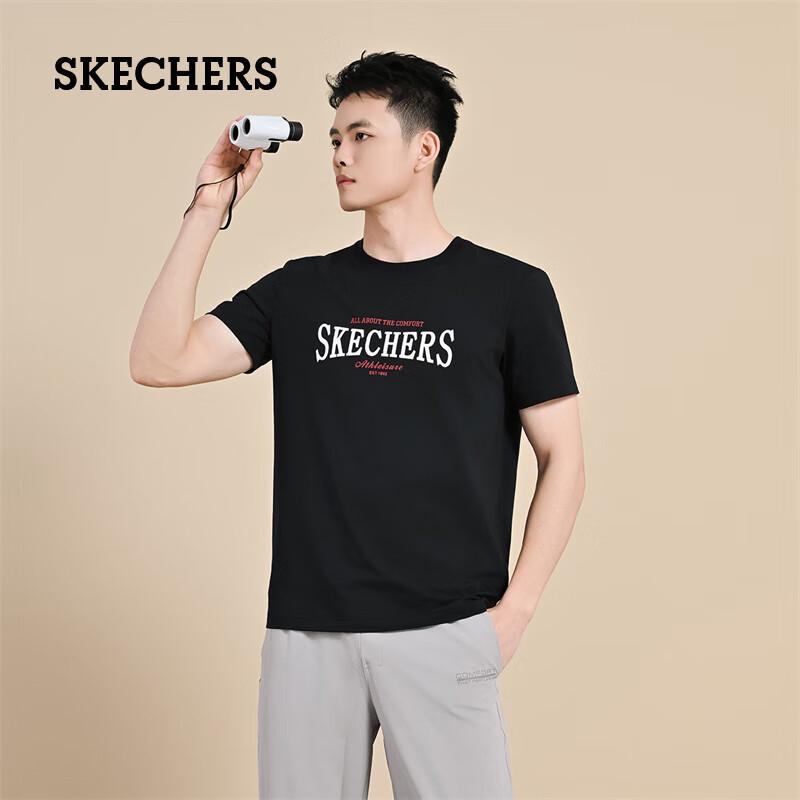Skechers Unisex Summer Breathable Short Sleeve T-Shirt