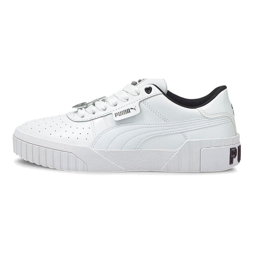 Puma Cali Galentines Grl Pwr - White Black Women Sneakers 374950-02
