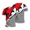 Summer 3D Printing Fashionable Summer Comfortable Breathable Quick Drying Unisex Sports T-shirt Comfortable Casual Daily Short Sleeved T-shirt