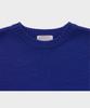 FFEFF STUDIO F Logo Round Wool Pullover (Cobalt Blue)