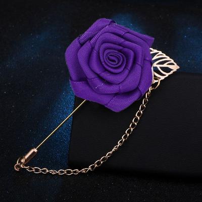 Flowers Corsage Simple Lapel Pin Groom Boutonniere Brooch Pins Jewelry Brooches Fashion Accessories