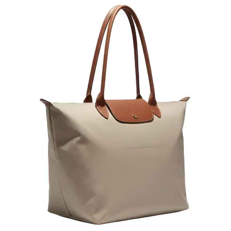 Longchamp Le Pliage Original Large Capacity Nylon Tote Bag Women tote bags Pebble 1899089349