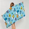 Cute M-Mr. Men Little MissS Towel Five-Star Hotel Quality Eco-Friendly Ultra Soft Thick Towels & Beach Towels
