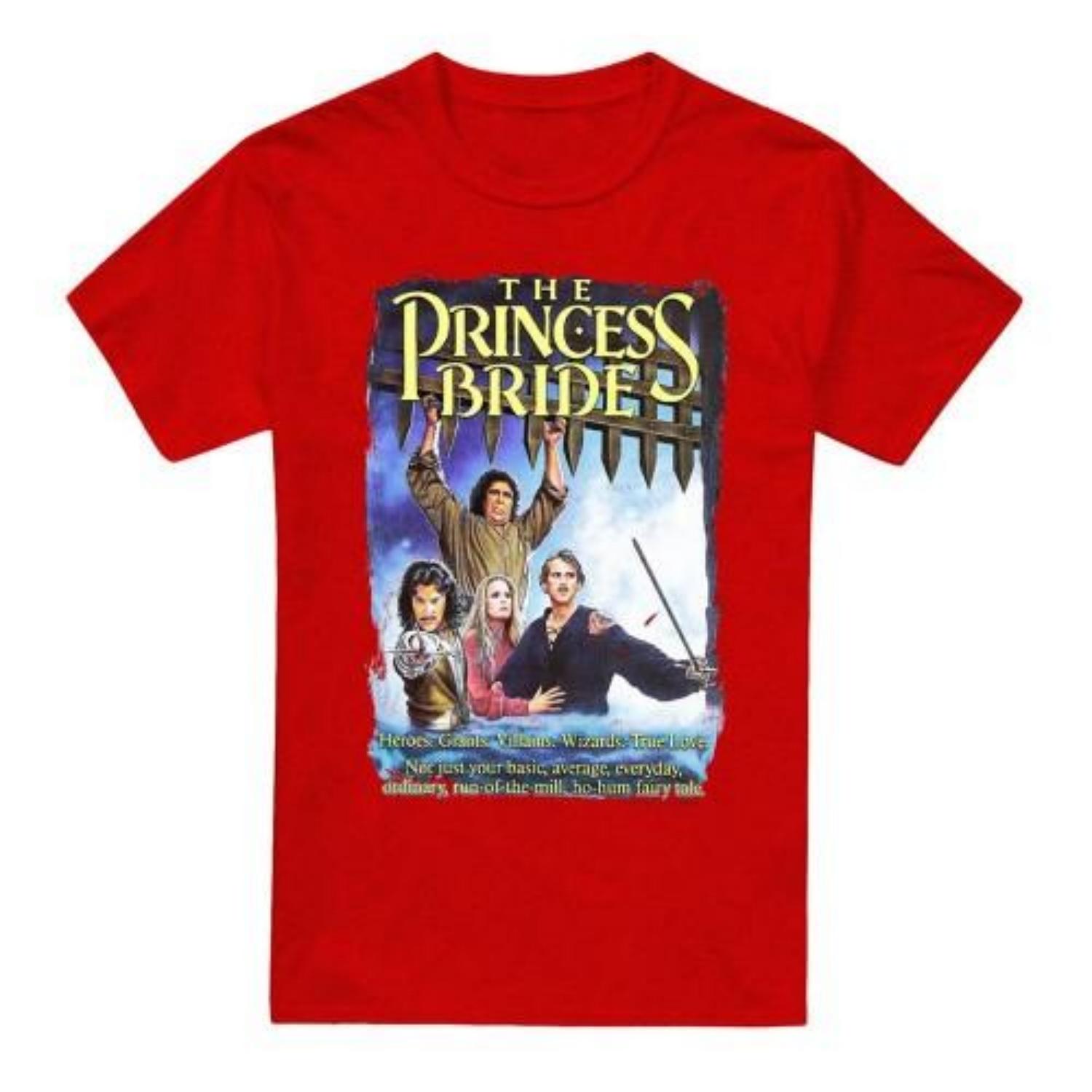 The Princess Bride Unisex Adult Alt Poster Heather T-Shirt S чёрный