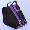 Roller Skate Bag Ice Skate Shoes Bag Adjustable Strap Ice-Skating Shoulder Bag Oxford Cloth Multi-Compartments for Ski Sports