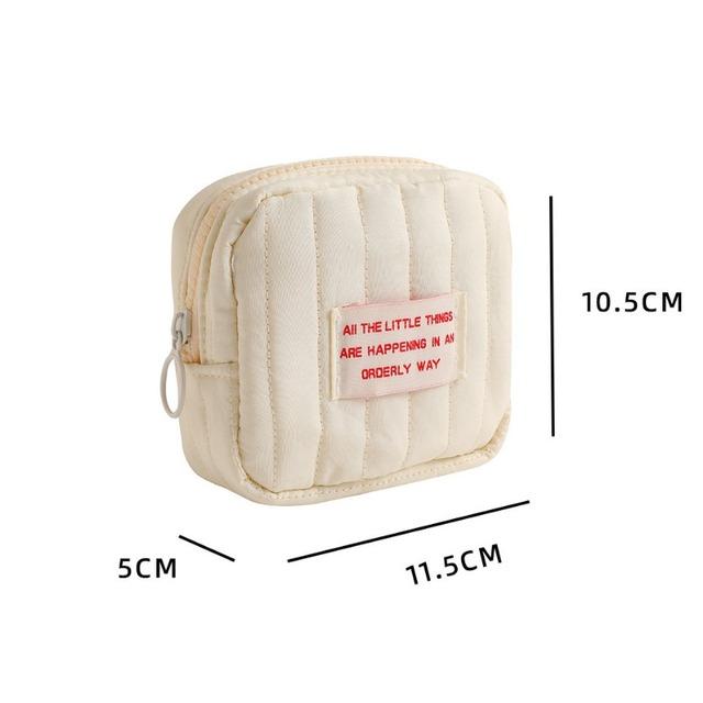 

Маленький органайзер для хранения наушников и помад, чехол с мини-молнией, женская косметичка для макияжа, кошелек для монет, подарки учителю