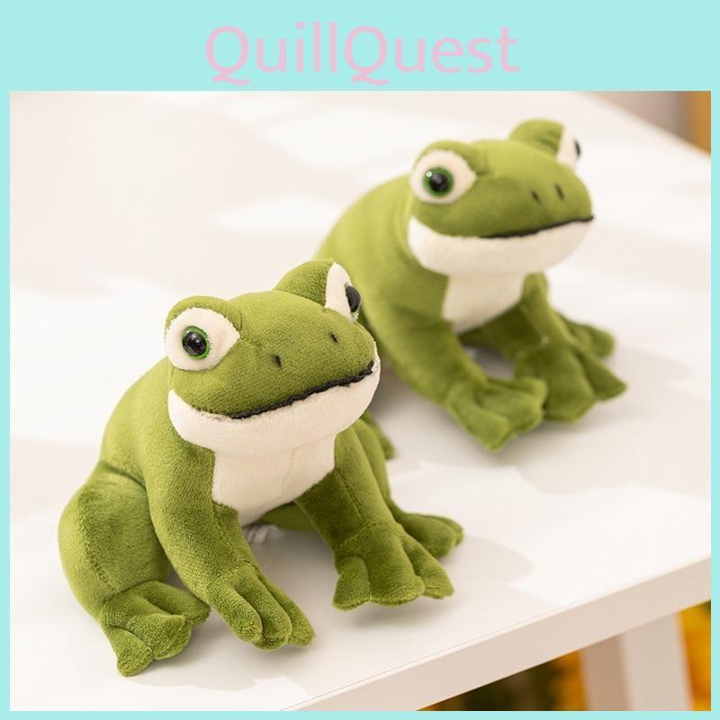 Frog Plush Green Toy Animal Stuffed Doll Bedroom Decoration Cute Gifts Kids
