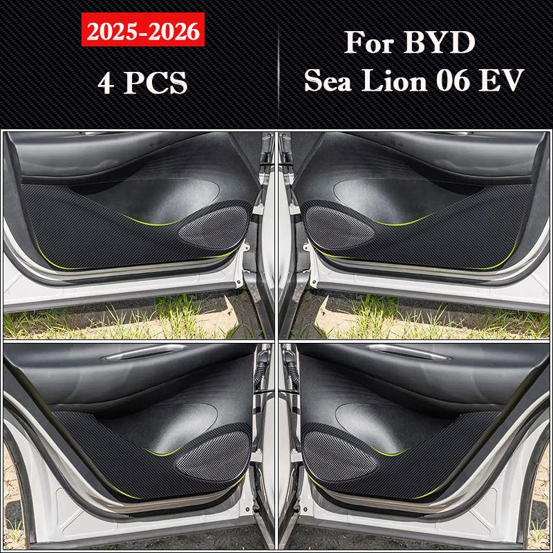 For BYD Sea Lion 06 2026 2026 Car Door Anti Kick Pad Protection Sticker Scratch Resistant Film Interior Decoration Accessories