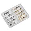 Assorted Watch Crown Parts Replacement Accessories Watch Repairing Tool Kit