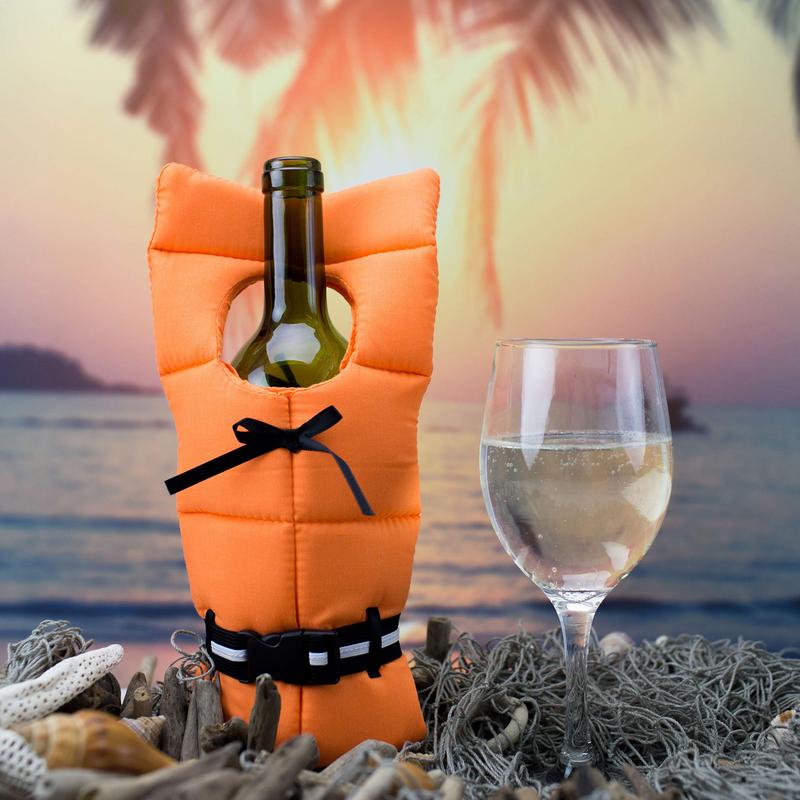 

Insulated Wine Cooler Nautical Theme Wine Bottle Bag Reusable Travel Accessories Single Compartment Liquor Supplies For Outdoor CHINA