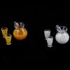 [JN] 1/12 Dollhouse Toys Miniature Juice/milk Jug for Miniature Kitchen Accessory