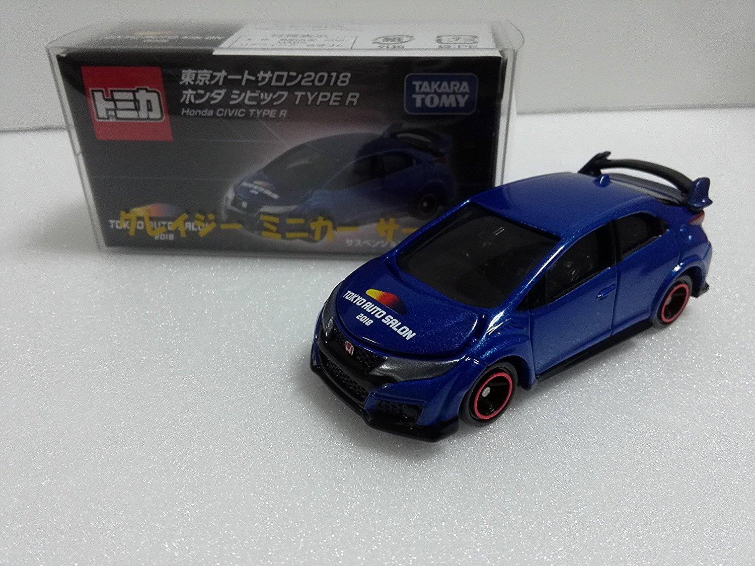 

Памятная Tomica Honda Civic 2018 Tokyo Auto Salon Безумный кружок миниатюрных автомобилей с кейсом