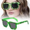 Sun Glasses Hot Sale Sunglasses Creeper Glasses Novelty Mosaic Funny Goggles Boys Girls Pixel Eyewear
