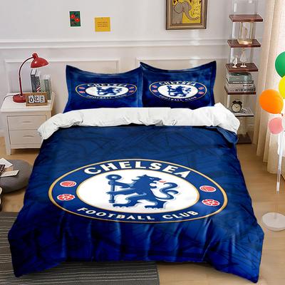 Chelsea Football Club Logo. Bedding Sets Duvet Cover Sets Duvet Covers Pillowcases(1 * Duvet Cover 2 * Pillowcases Without Duvet Insert)