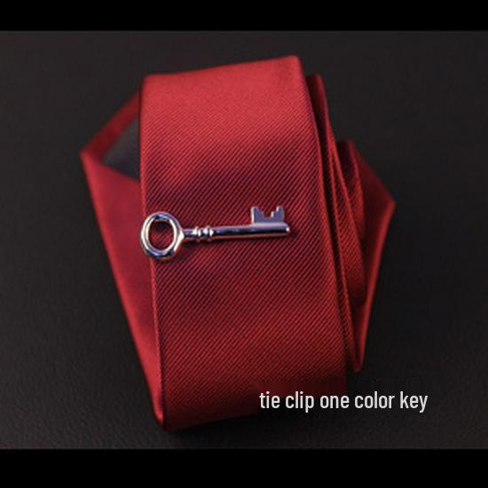 Men's Stylish Silver & Gold Tie Clip Set - Modern, Sleek Designs