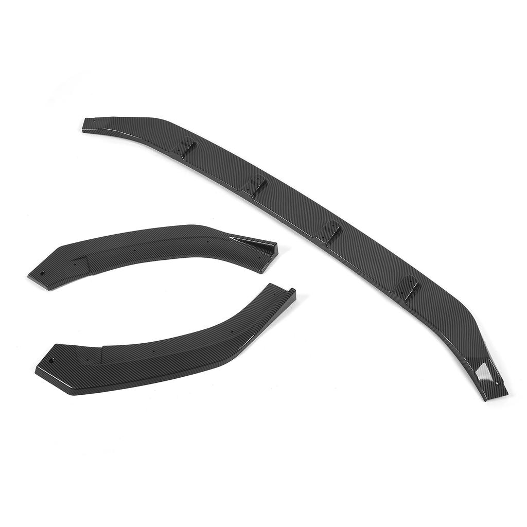 3PCSCelsiusSet Front Bumper Splitter Lip for Maxton Replacement for MK7.5 2017‑2020