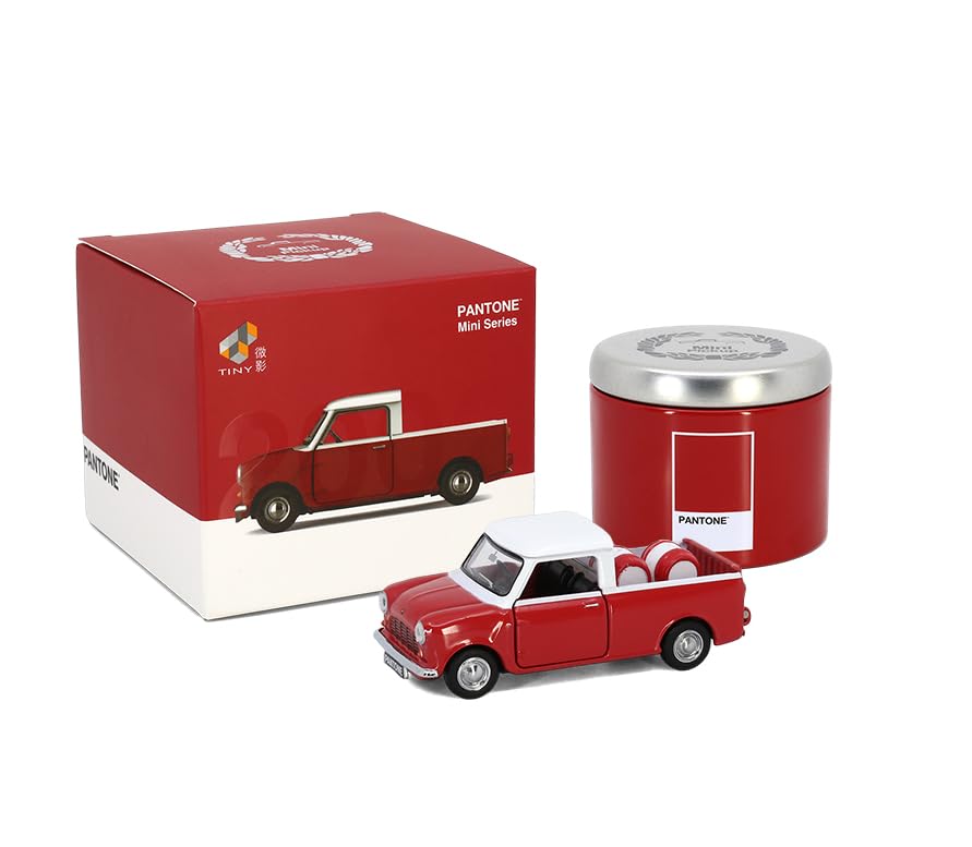 Tiny City Morris Mini Cooper Mk 1 Pantone Color 1/50 (True Red)