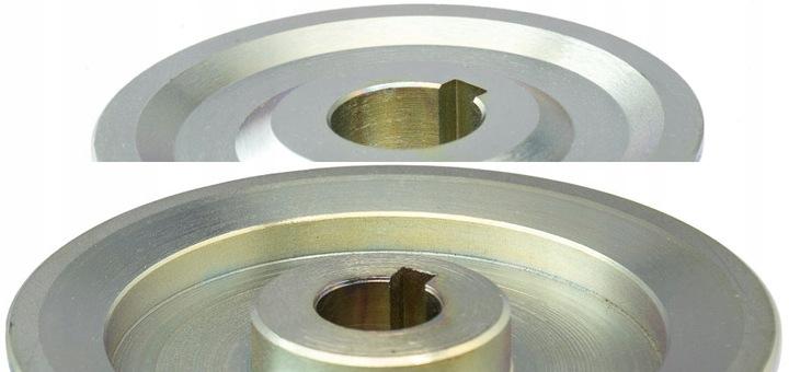 Koło Koła Pasowe Szajba Przekładnia 2X17 Mm 2Hb | Fi 100 Mm | Otwór 28 Mm