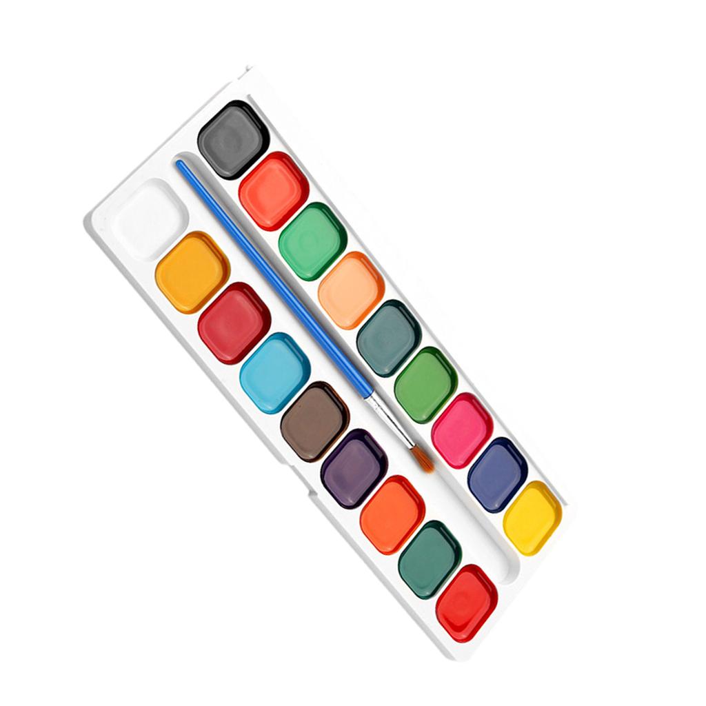 Aquarellfarben-Set, abwaschbare Aquarellfarben mit Pinsel für Kinder, Valentinstag, Klassenzimmer, Austauschparty, Spiel, Preis