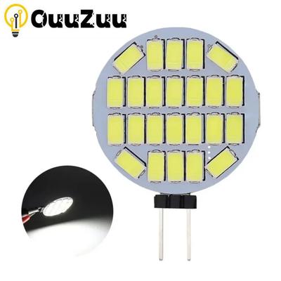 12–24 V AC/DC G4 LED-Lampen, 3 W, Wohnmobil-Beleuchtung, ersetzt 25 W Halogenlampe, 350 lm, 24 LEDs, 5730 SMD, kein Flimmern, Dunstabzugshaube, Bootslicht