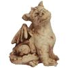 Garden Figures - Humble Dragon Concrete Figure