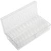 Frosted Trapezoid & Water Drop Almond Nail Extensions - No File Needed, Full and Half Cover. Perfect for Salons.