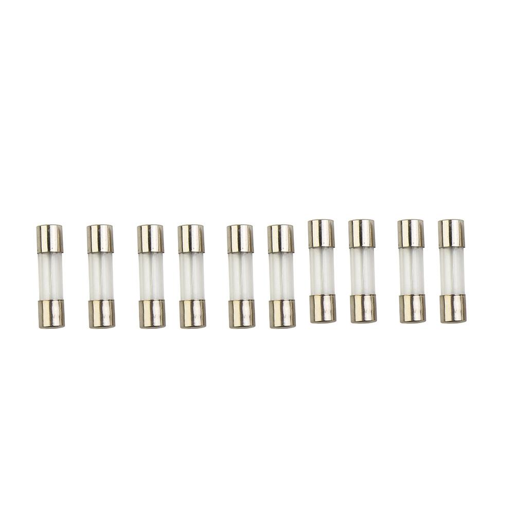 100pcs Insurance Tube Glass Fuses Kit Household 0.2A-20A 100pcs 250V Boxed High Quality Hot Sale Standard Fast Blow