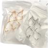 European & American Minimalist Spiral Curve Stud Earrings - Wave Drop Design for Women
