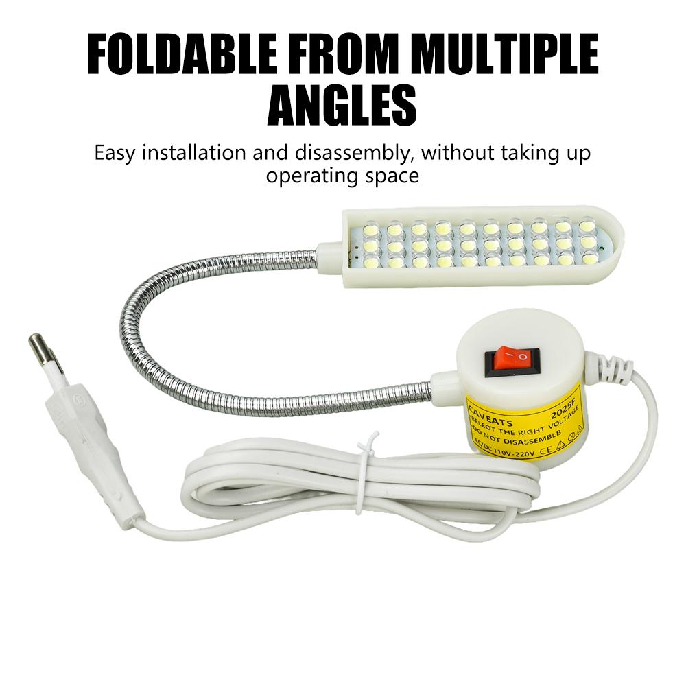 LED Sewing Machine Light, 30-LED Sewing Machine Work Light, Sewing Machine Lamp, Lighting Suitable for Sewing Machines