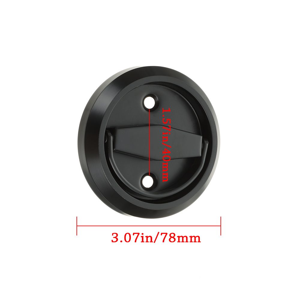 Прихована дверна ручка-замок з нержавіючої сталі Невидима врізна кругла кільцева меблева ручка Шафні ручки Ручки для шафи, висувної шухляди Домашня фурнітура