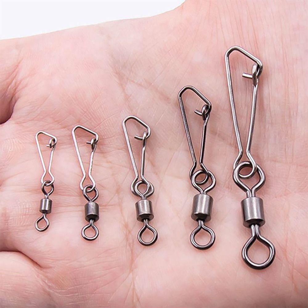 Edelstahl Rollwirbel 8er Schleife Wirbel Tackle Neues Tackle Werkzeug