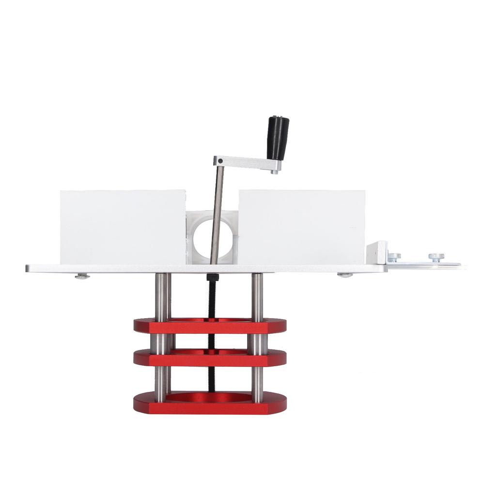 Router Lift with Top Plate Router Lifting Base Woodworking Slotting Trimming Chamfering Table Top