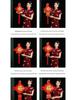 2025 Chinese Knot Pendant: High-End Red 'Fu' Ornament for Living Room or Entryway Decor.