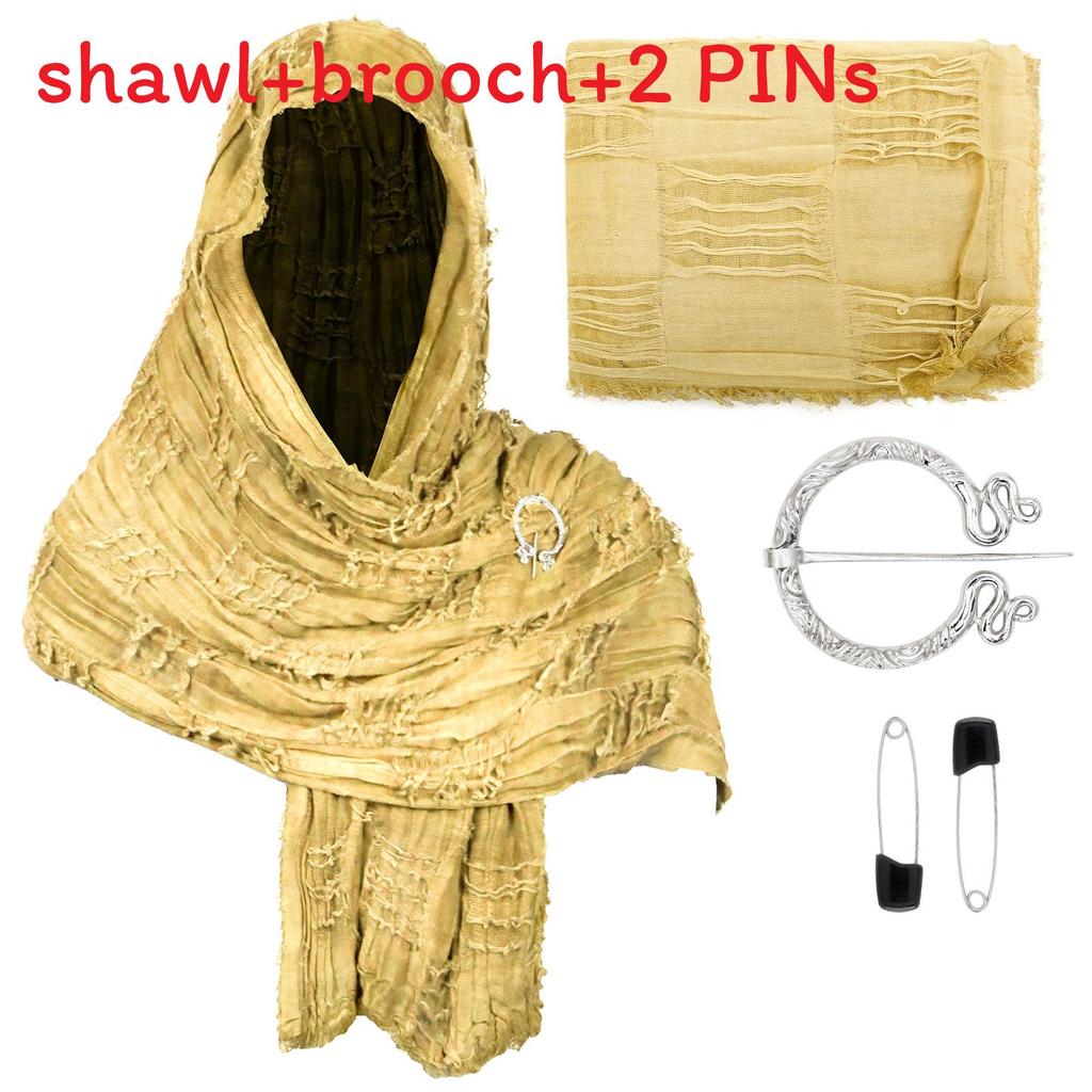 Cotton Linen Shawl With Geometric Pattern And Fringe For Casual Summer Wear