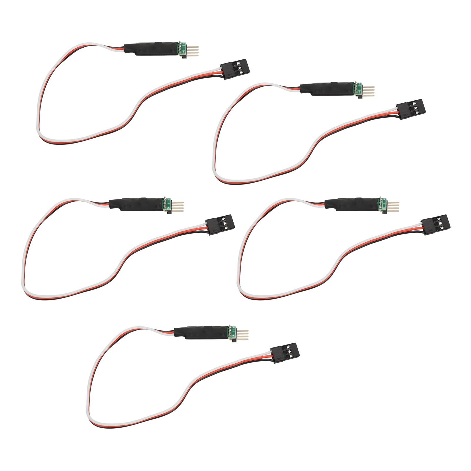 

5Pcs RC Car Flashing Light RC CH3 Control Switch Remote Control Car Third Channel Light Receiver