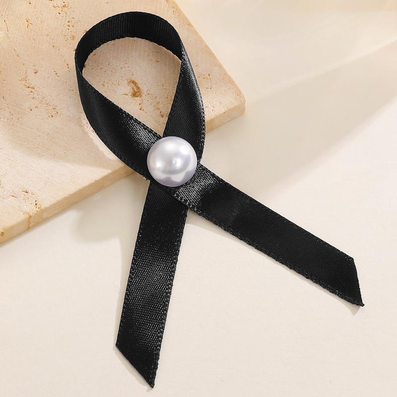 

2 шт. Черная лента брошь Общественная благотворительная деятельность Похороны Памятная носка Брошь Значок Одежда Аксессуары A8