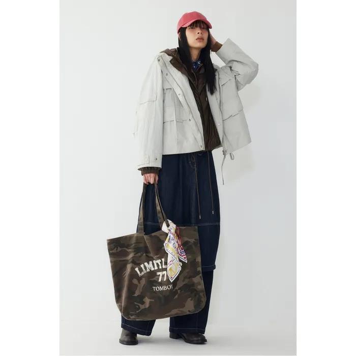 Camouflage Pattern Graphic Shoulder Bag_Khaki 9176270982