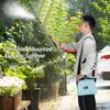 Handheld Electric Sprayer Agriculture Tools with 3 Mist Nozzles 5L Watering Can Shoulder Strap Atomizing Watering Bottle