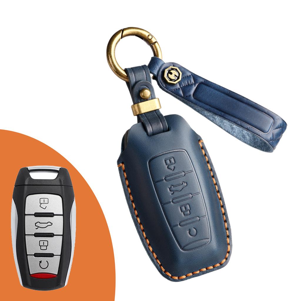 Retro Key Set Is Suitable for Haval H6S H9 M6 First Love Big Dog Great Wall Cannon First Love Handmade Leather Key Bag