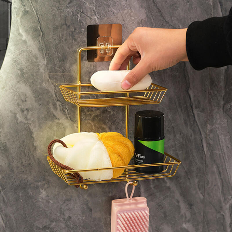 

Bathroom Toilet Drain Soap Dish Holder (1 Tier) Luna-1st stage