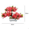 Künstlicher Bonsai-Baum, Mittelstück, Kamindekoration, Tisch, kleine Kunstpflanzen