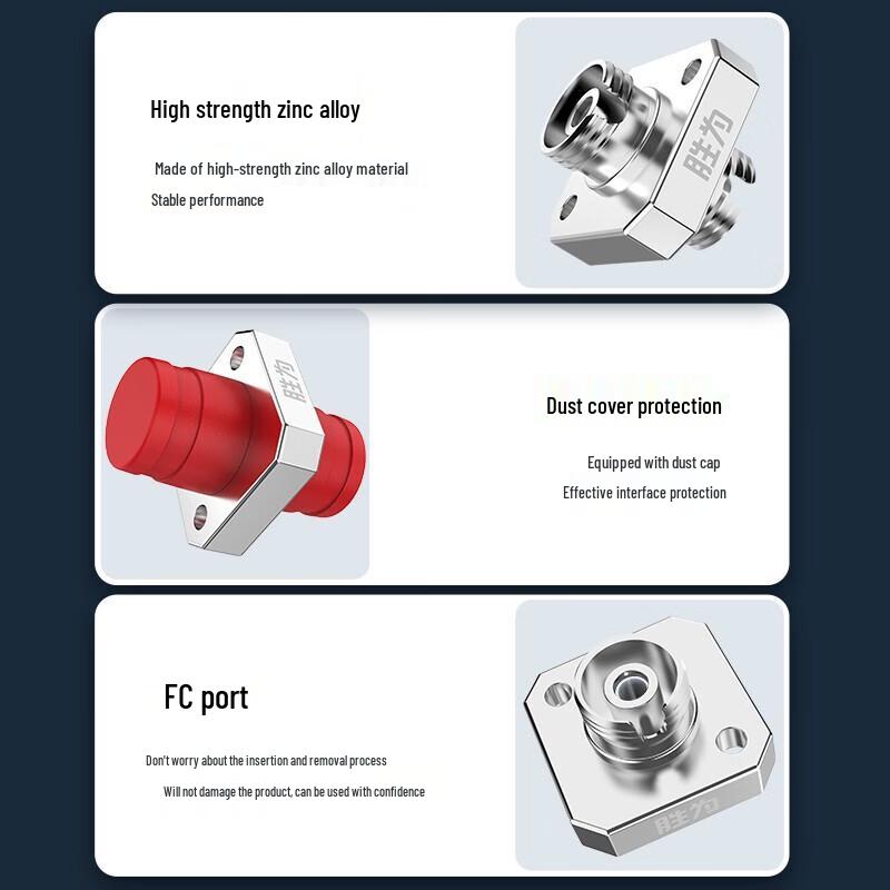 Shengwei FC-FC Simplex Fiber Optic Coupler