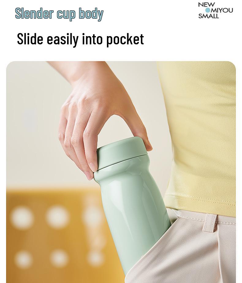 Mini 316L Stainless Steel Insulated Cup for Women - Portable and Durable Coffee/Water Cup