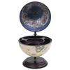 Bar Globe - vidaXL - Support de Vin - Bois - Vert - 38x33x48 cm