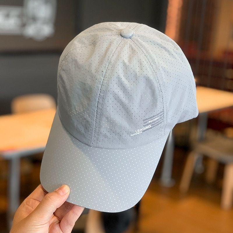 Adjustable Mesh Baseball Hat Summer Men Baseball Cap Fashion Mesh Sports Cap  Male